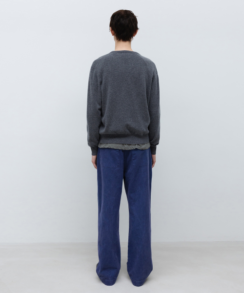 Cashmere V-Neck Knit GREY