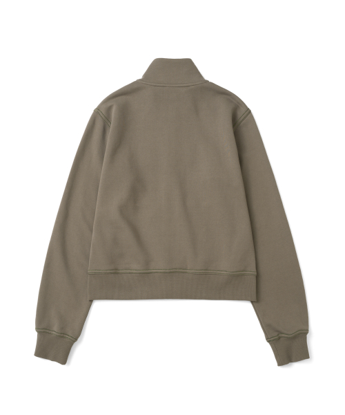 TCM tcdmt half neck zip-up (vintage brown)