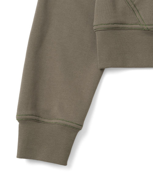 TCM tcdmt half neck zip-up (vintage brown)