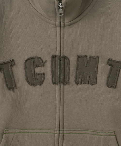 TCM tcdmt half neck zip-up (vintage brown)