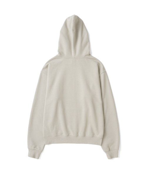 TCM stripe starfish logo hoodie (sand beige)