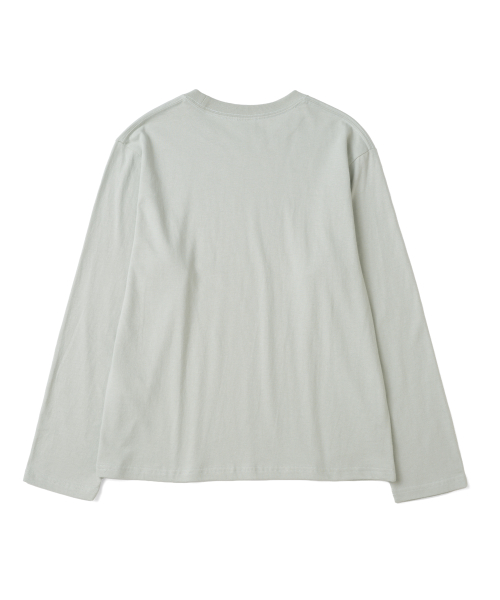 TCM starfish mini logo long sleeve (pistachio)