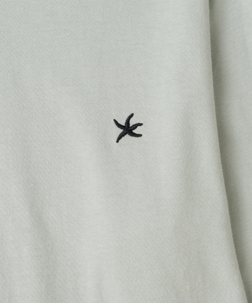 TCM starfish mini logo long sleeve (pistachio)