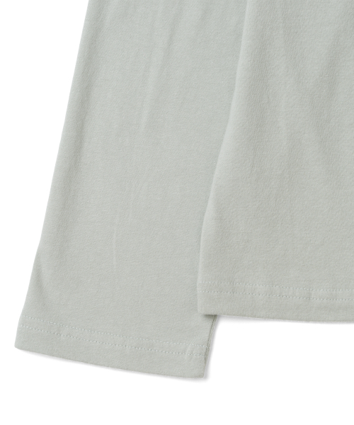 TCM starfish mini logo long sleeve (pistachio)