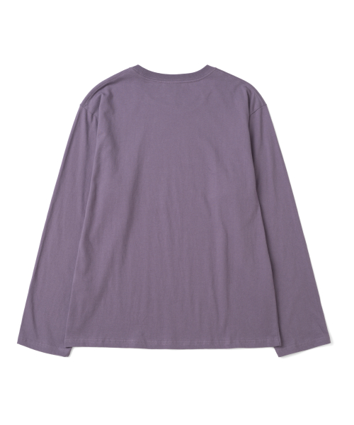 TCM starfish mini logo long sleeve (purple)