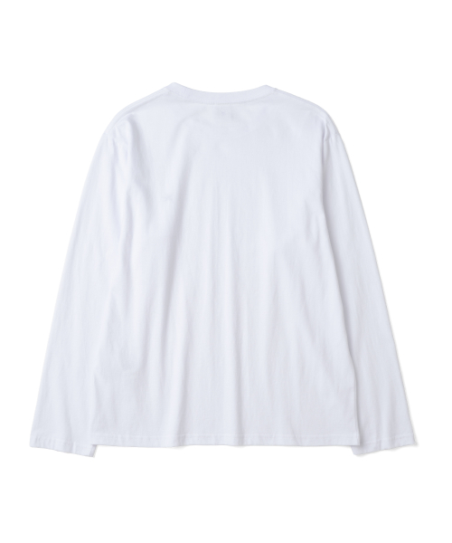 TCM starfish mini logo long sleeve (white)