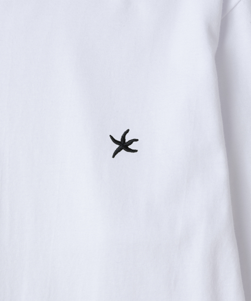TCM starfish mini logo long sleeve (white)