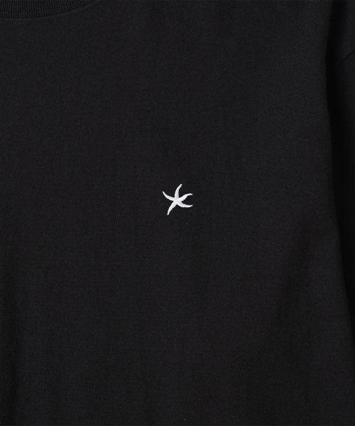 TCM starfish mini logo long sleeve (black)