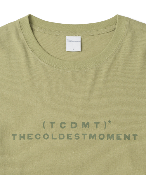 TCM type logo long sleeve (olive)