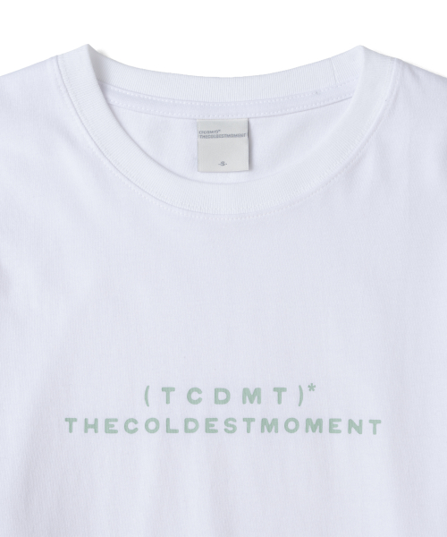 TCM type logo long sleeve (white)
