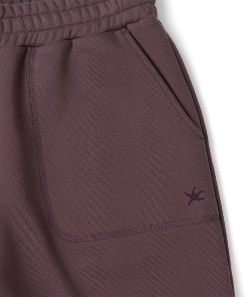 TCM stitch sweat pants (dusty purple)
