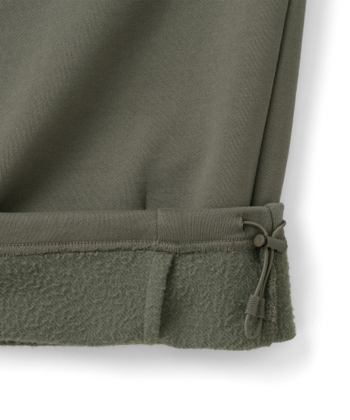 TCM stitch sweat pants (khaki brown)