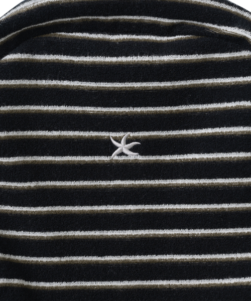 TCM terry multi stripe backpack (black)