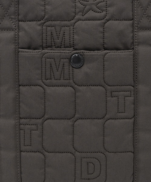 TCM tcdmt quilting shoulder bag (charcoal)