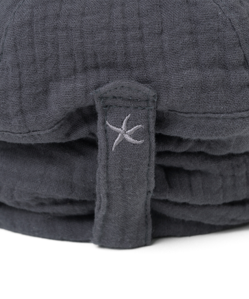 TCM shirring belt cap (charcoal)