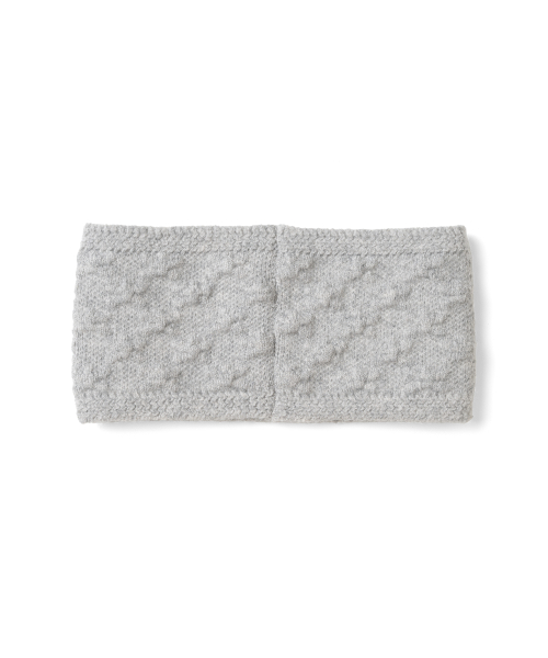 TCM cross knit head band (grey)