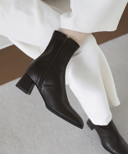 Ramion Sock Ankle Boots (5cm)
