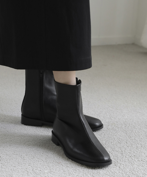Inoa Round Ankle Boots (2.5cm)