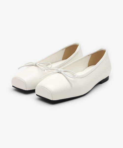 DIBERE Ribbon Flat Shoes (1cm)
