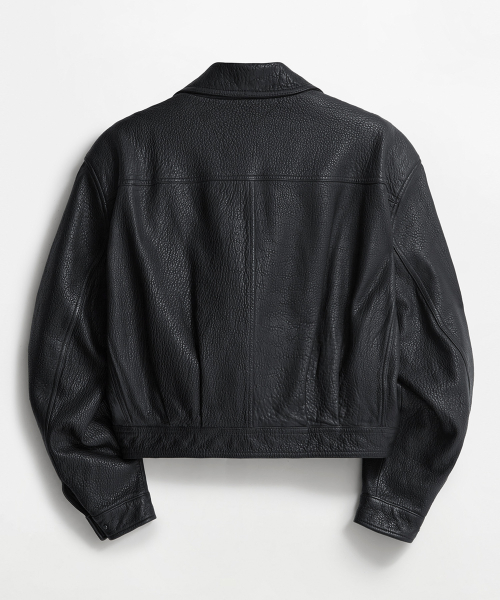 Lenz Lambskin Rider Jacket Black