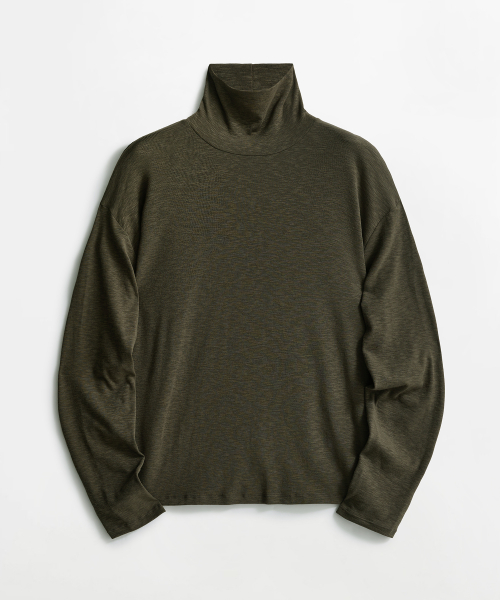 Edgar Modal High-Neck Long Sleeve (2 COLOR)