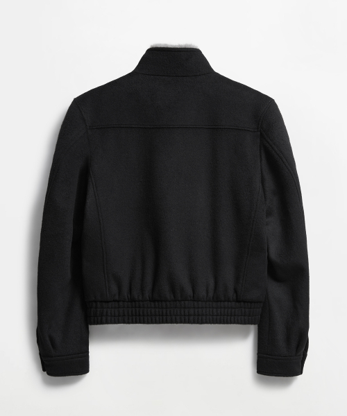 Vaut Wool Blouson Jacket Black