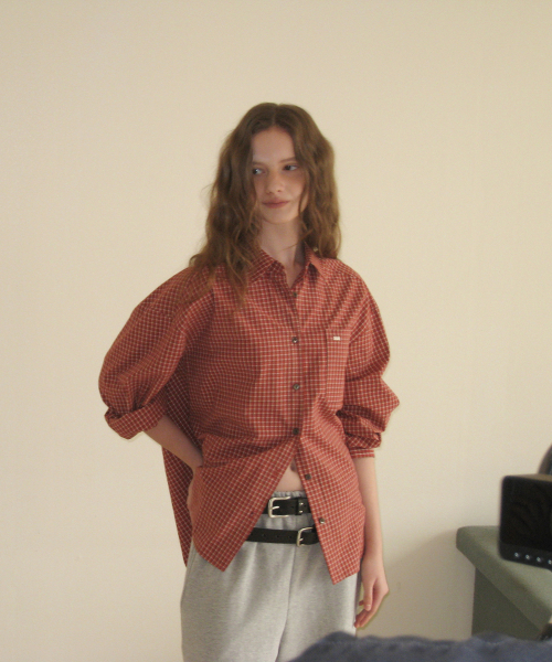 Dumbo check shirt - Red