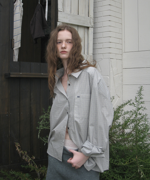 Dumbo check shirt - Mint