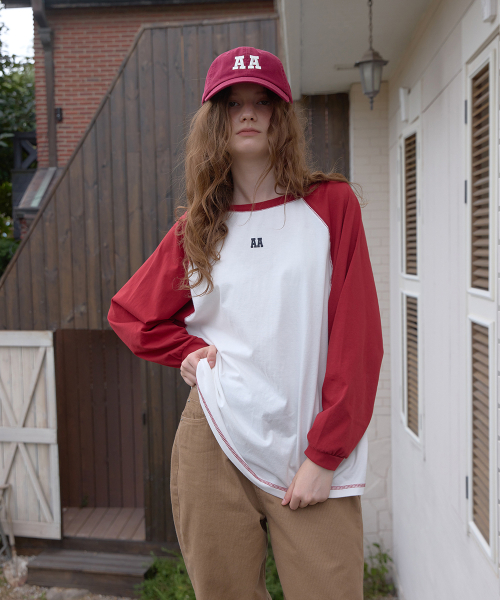 Fleur raglan tee - Ivory
