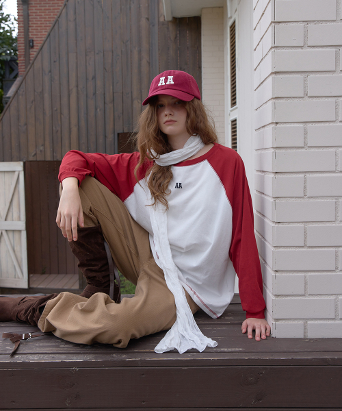 Fleur raglan tee - Ivory