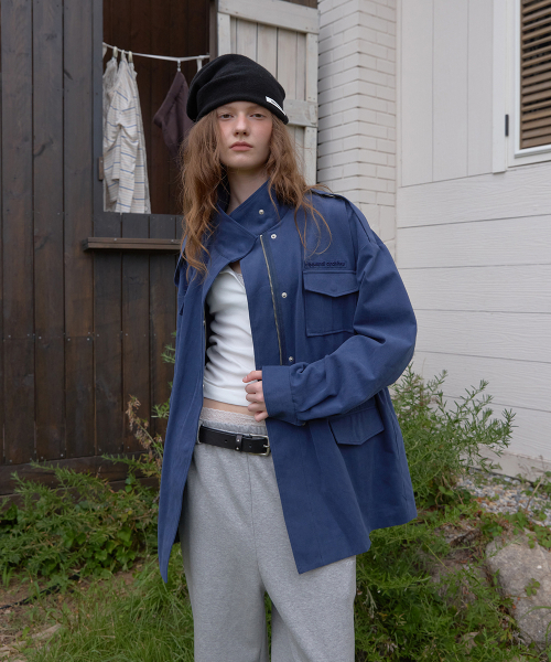 Paste field jacket - Navy