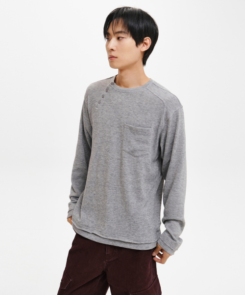 Weekend Knit Long Sleeve 2colors
