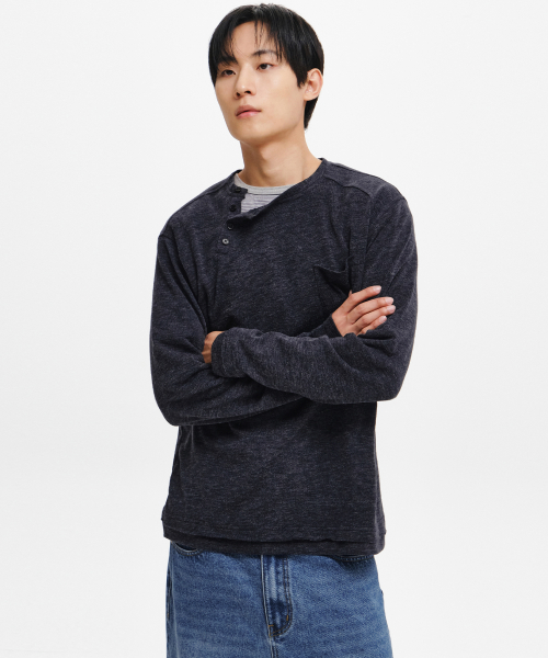 Weekend Knit Long Sleeve 2colors