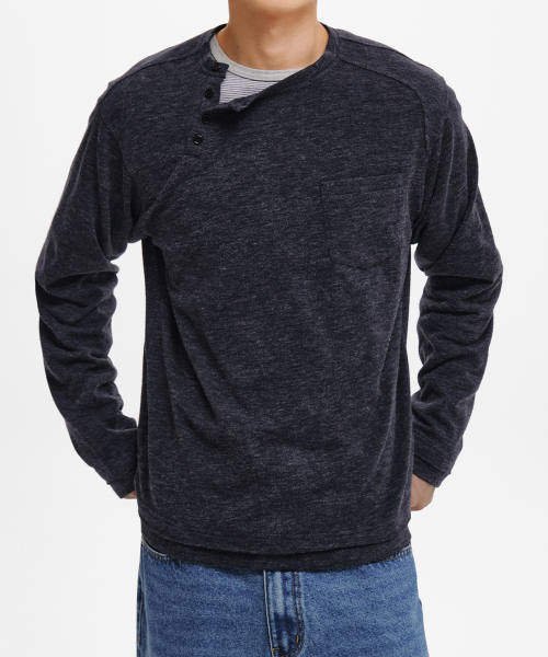 Weekend Knit Long Sleeve 2colors