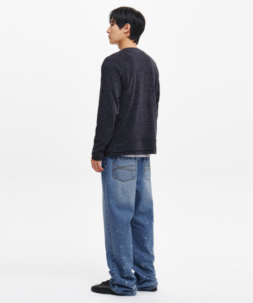 Weekend Knit Long Sleeve 2colors