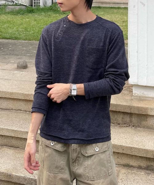 Weekend Knit Long Sleeve 2colors