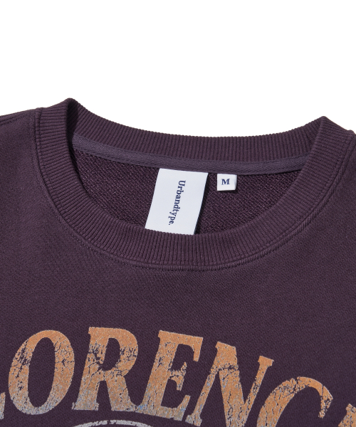 Old Firenze Sweatshirt_Dark Purple
