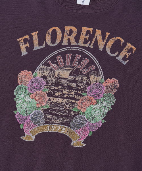 Old Firenze Sweatshirt_Dark Purple