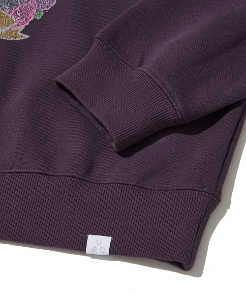 Old Firenze Sweatshirt_Dark Purple