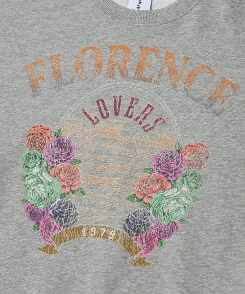 Old Firenze Sweatshirt_Melange Gray