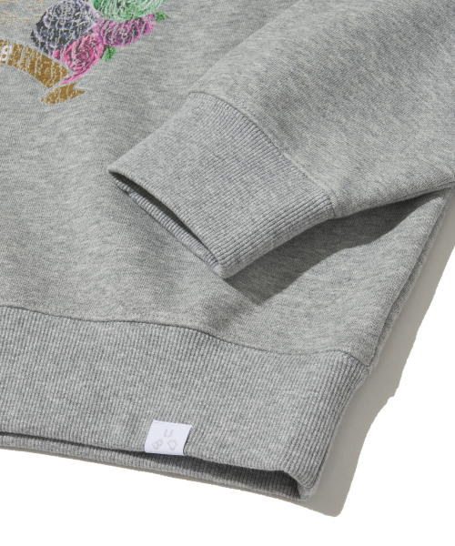 Old Firenze Sweatshirt_Melange Gray