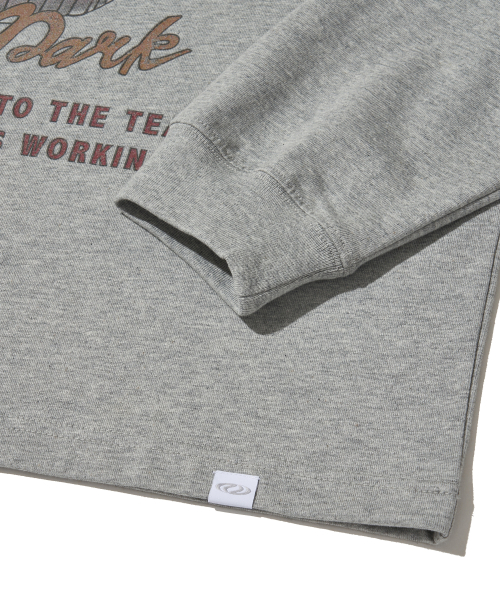 1987 Auckland Long Sleeve T-Shirt_Melange Gray