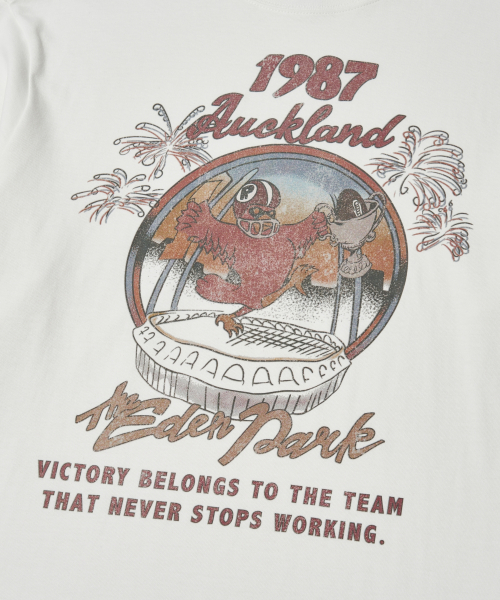1987 Auckland Long Sleeve T-Shirt_White