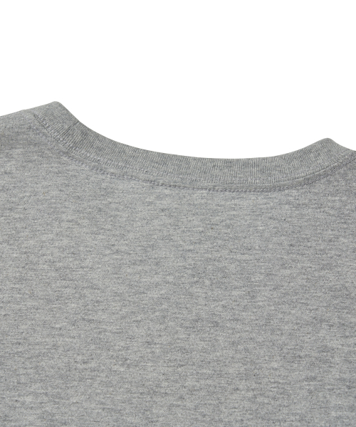 Sky Dog Long Sleeve T-Shirt_Melange Gray