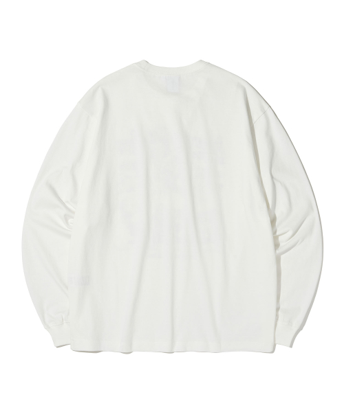 Sky Dog Long Sleeve T-Shirt_White