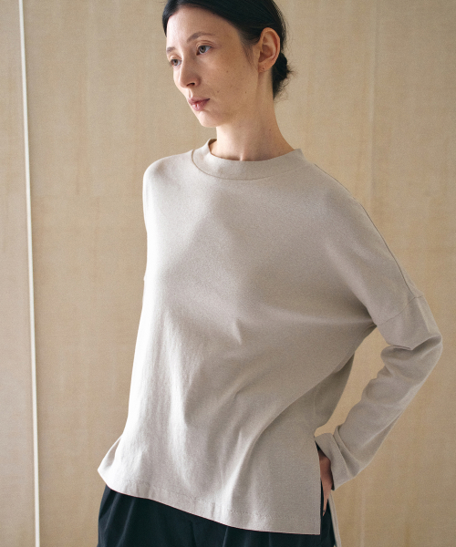 Mock Neck T-Shirts_4COLOR