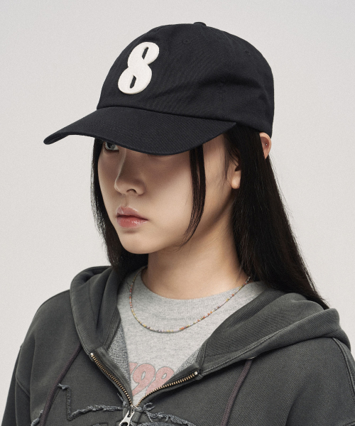 8 Star Ball Cap_BLACK