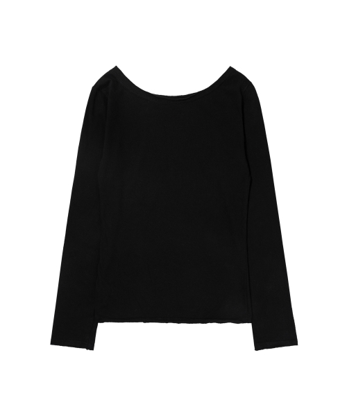 LOST SIGNAL LONG SLEEVE (BLACK) F26ZB528