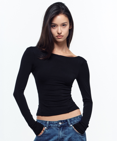 DEEP SCOOP BACK T (4 COLORS)