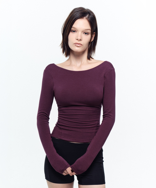 DEEP SCOOP BACK T (4 COLORS)